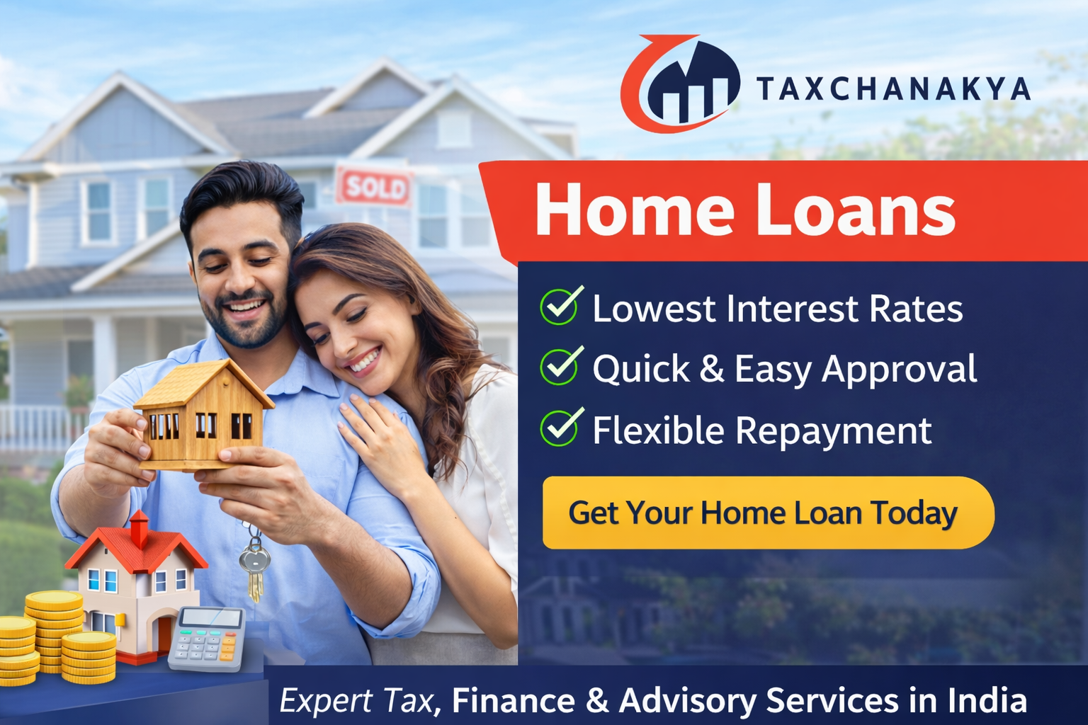 Home loan in India with low interest rates